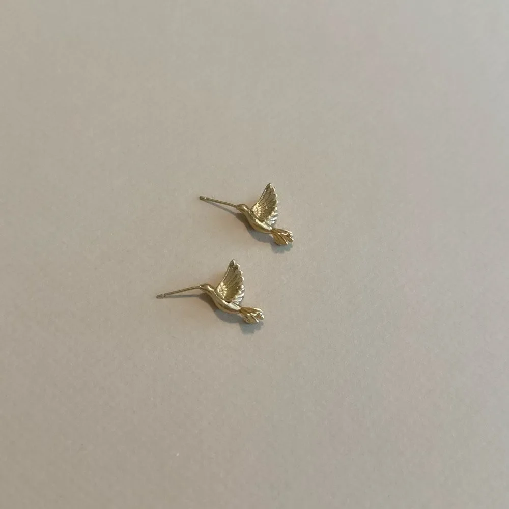 Bird  earrings #1282